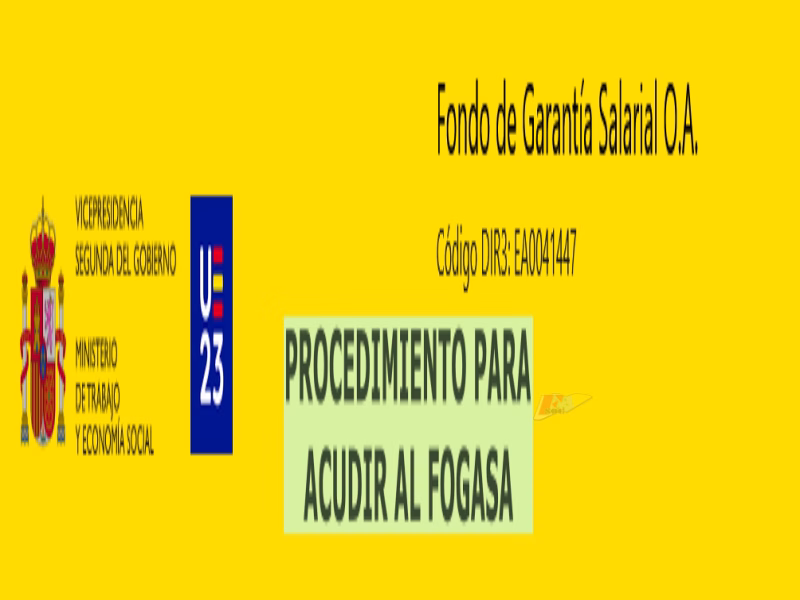 Procedimiento del FOGASA