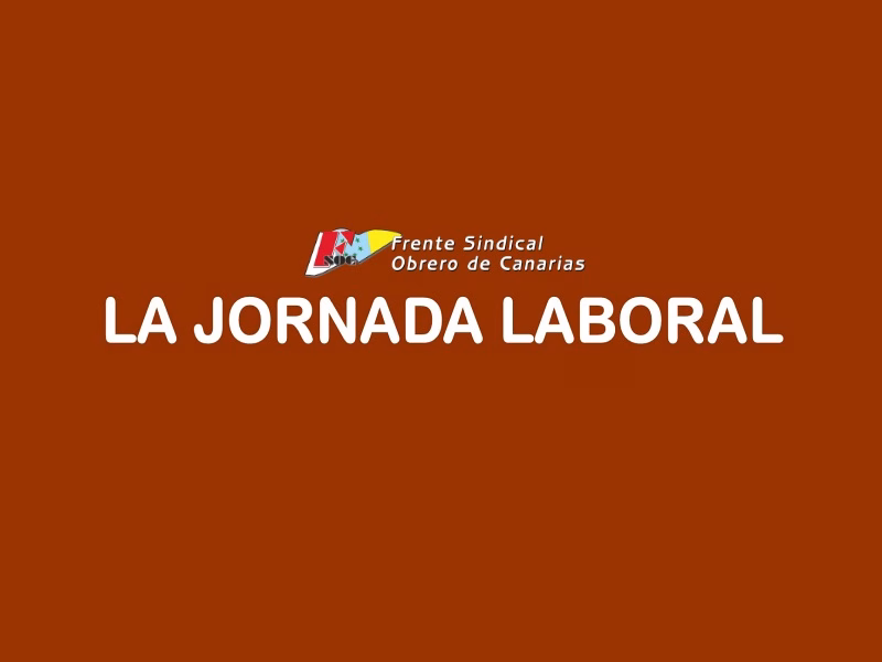 La jornada laboral