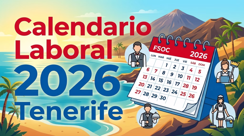 Calendario laboral en Tenerife de 2026
